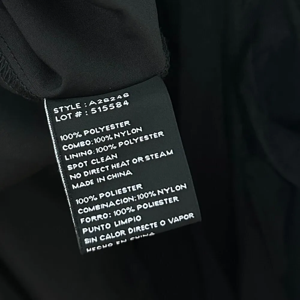 BETSY & ADAM "Tia" Long Mesh Corset Ballgown in Black Size US 6 - Image 8