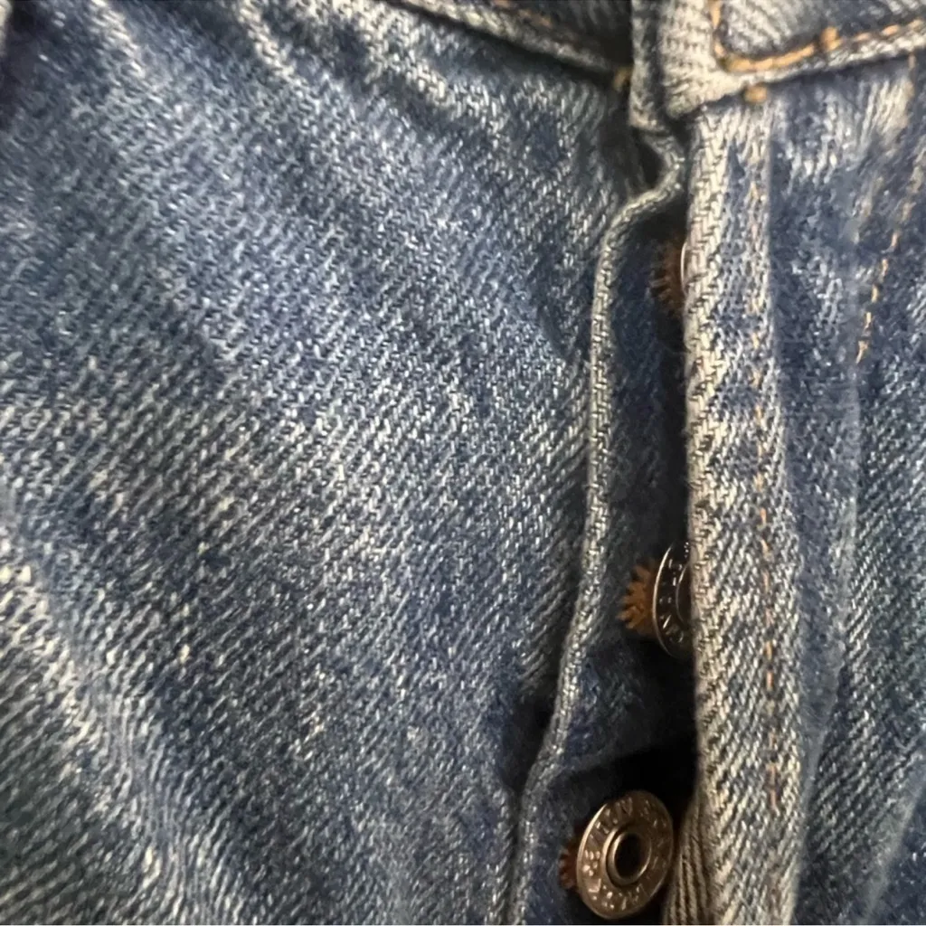 NWOT Re/Doke 70s Stove Pipe High Rise straight crop jeans size 25 - Image 6