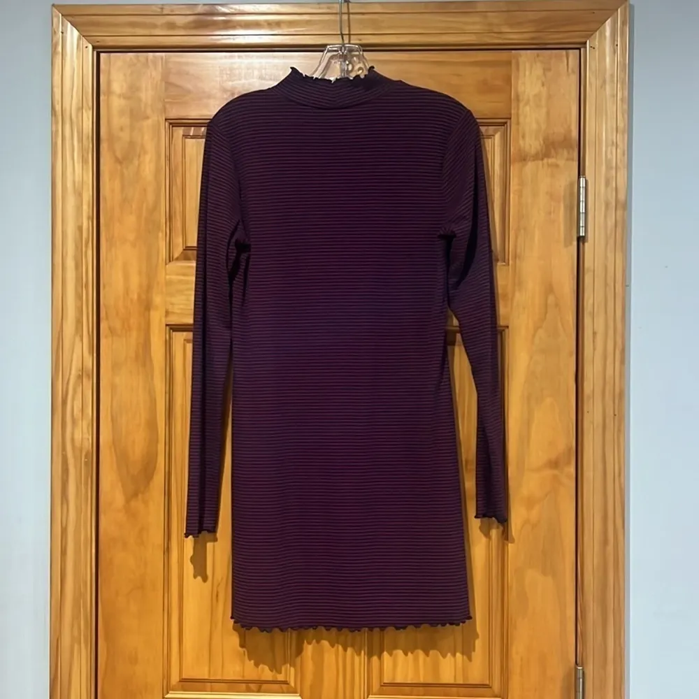 Aeropostale Red and Blue Striped Dress Large - Image 3