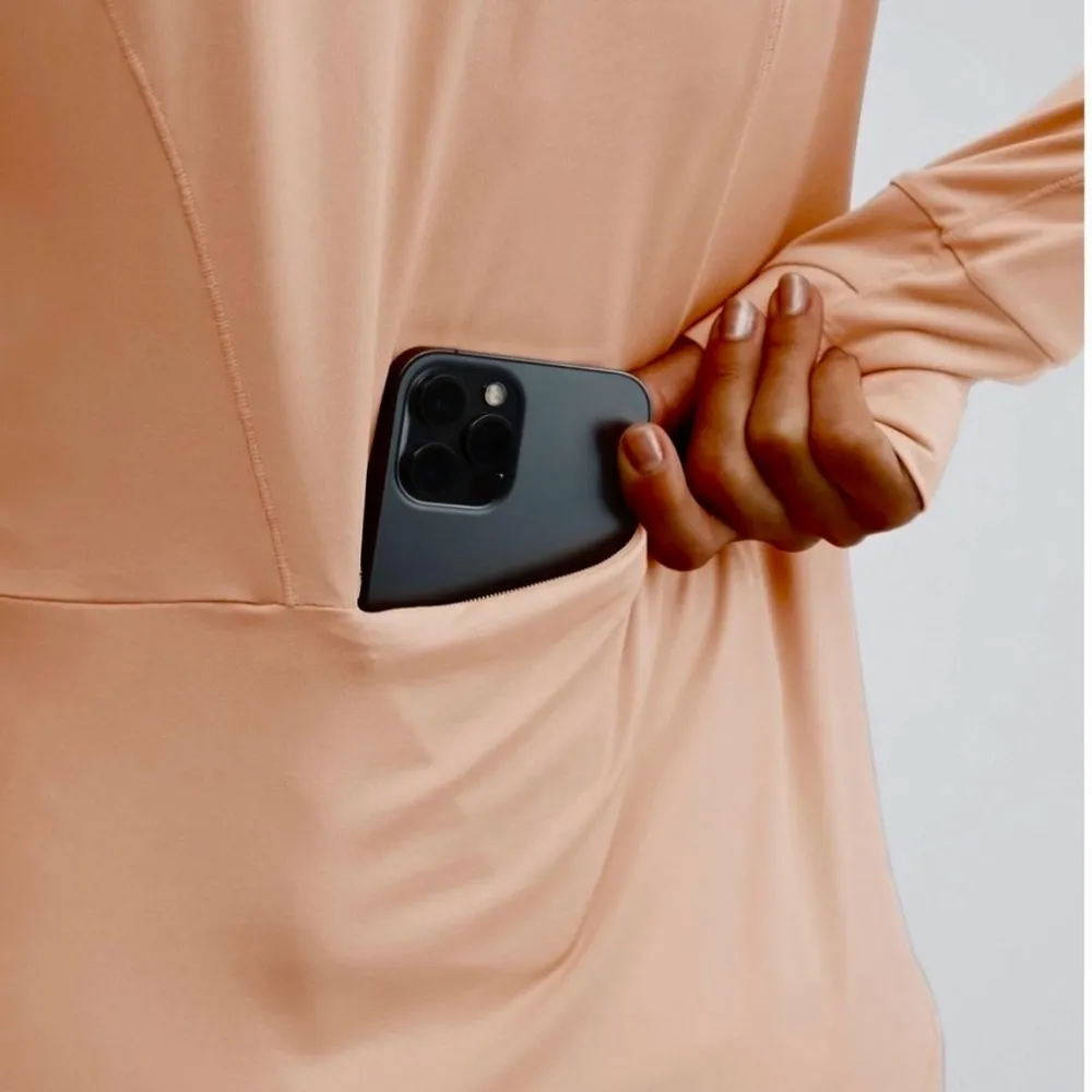 Fabletics  Vada Birchwood Peach Hoodie Pullover NWT 14/16 - Image 4