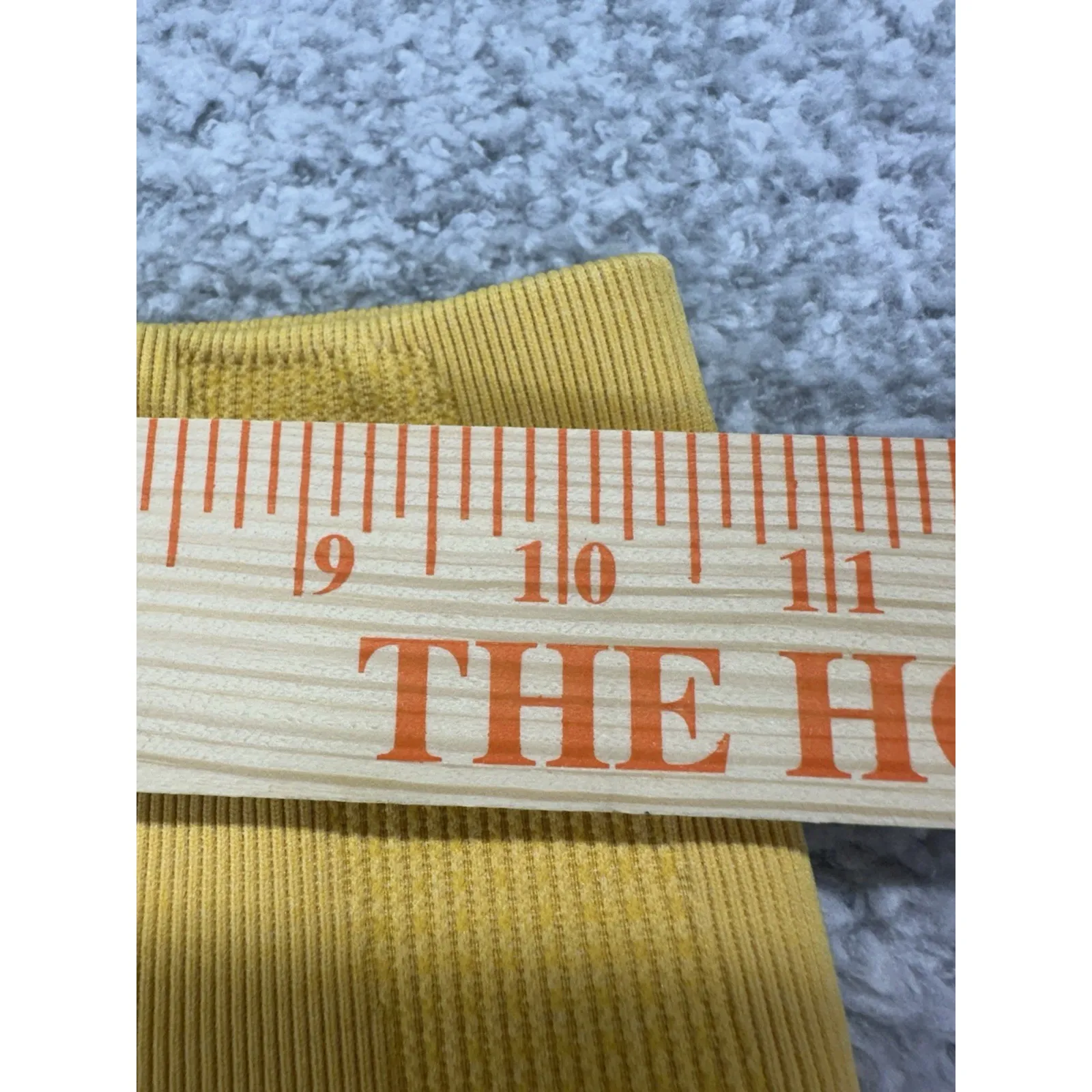 Gymshark Women's Vital‎ Seamless 2.0 Leggings - Yellow Marl XS  Workout Gym - Image 7