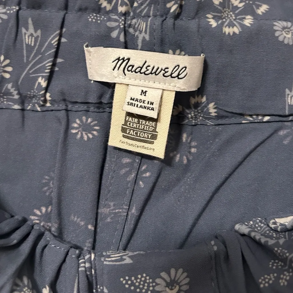 Madewell floral mini skirt with pockets—medium - Image 5