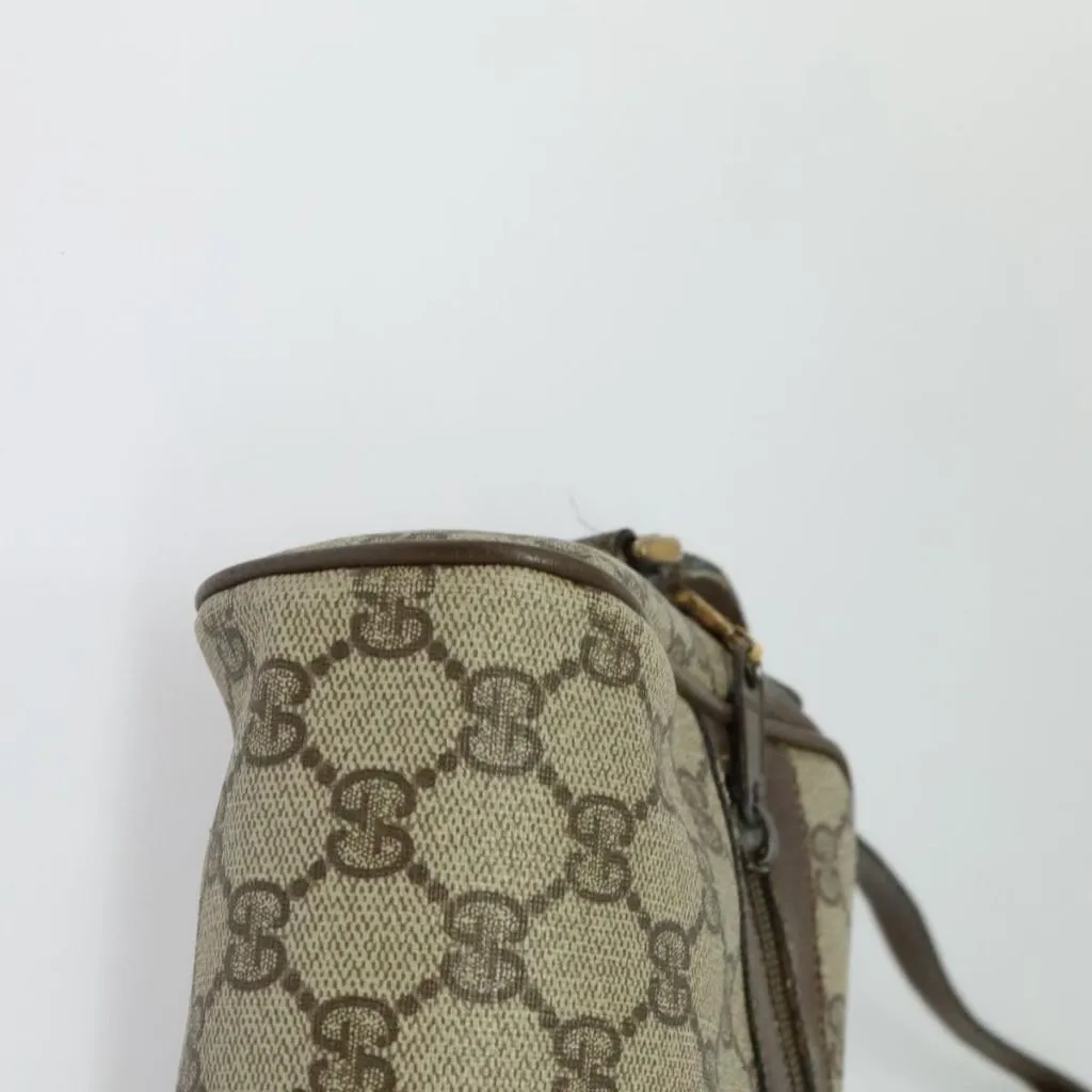 GG Supreme Web Sherry Line Bag PVC Beige Gold 75 02 004 Authentic - Image 3