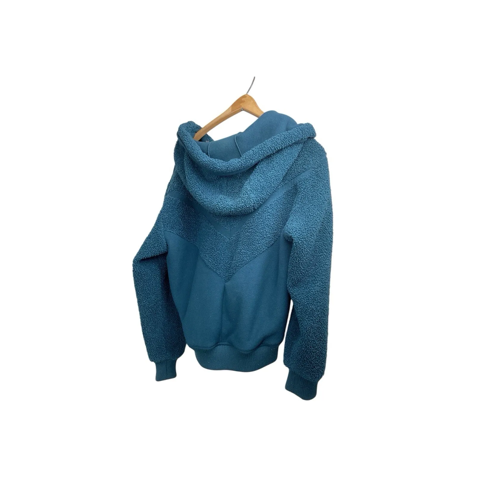 Koolaburra‎ by UGG Fleece Jacket, dark green /blue size small - Image 4