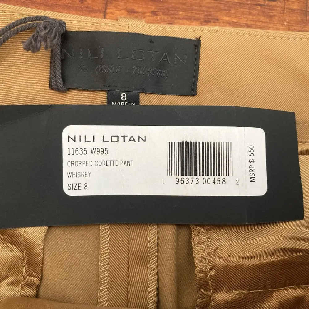 Pants Womens 8 Tan Whiskey Corette Classic Quiet Luxury Old Money - Image 10