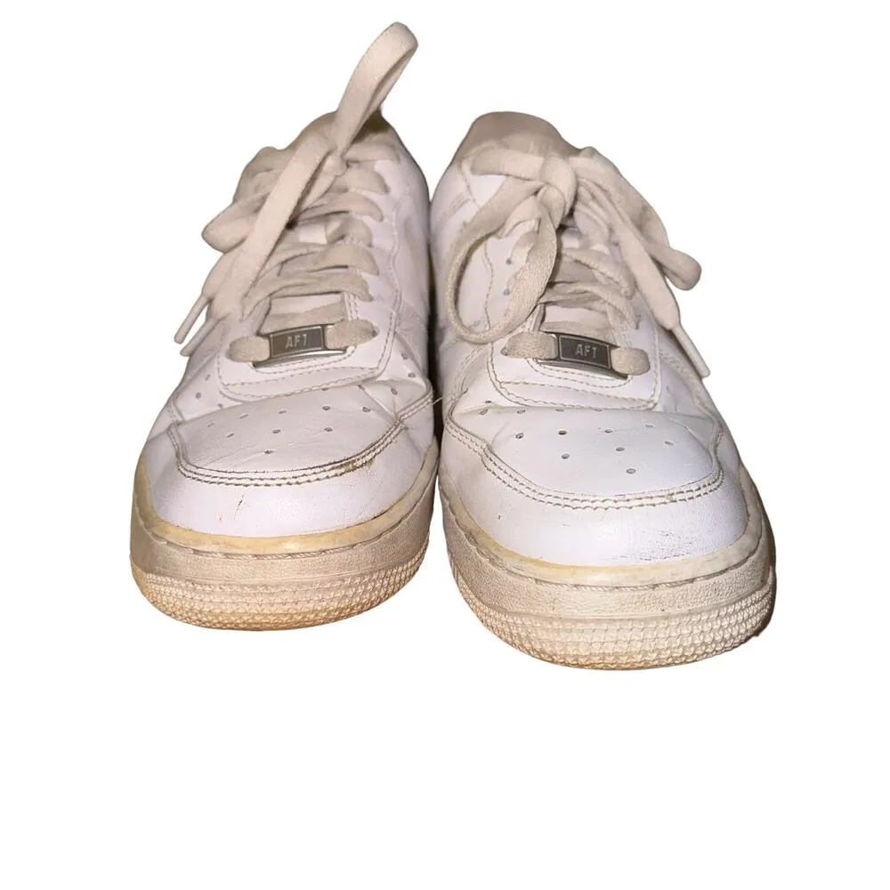 Nike Air Air Force White Low Top Sneakers - Image 4