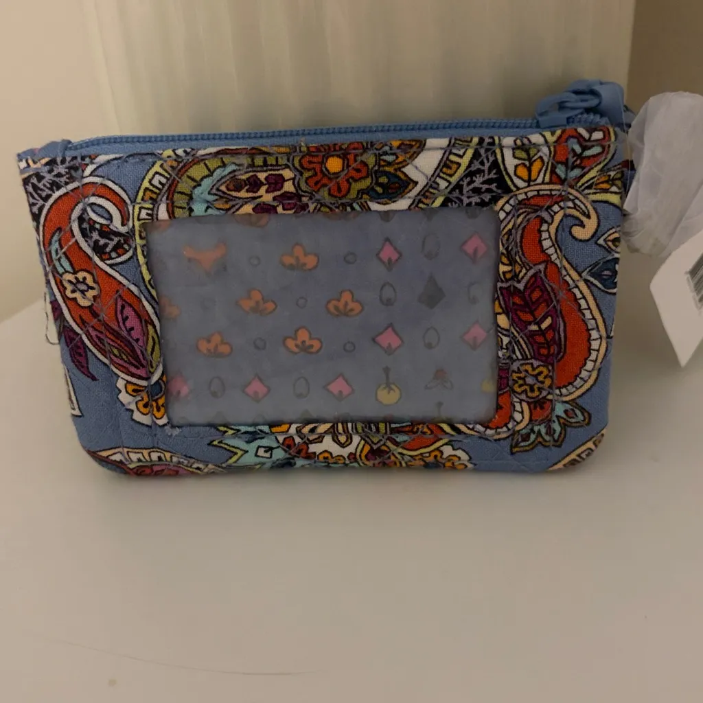 Vera Bradley Provence Paisley Cardholder Keychain NWT - Image 2