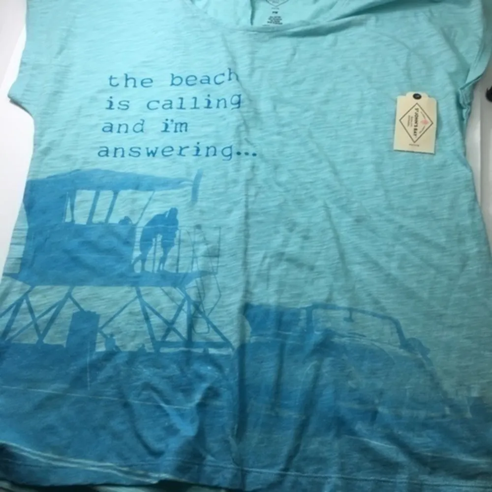 beach wear T shirt  st johns bay PM - Image 13