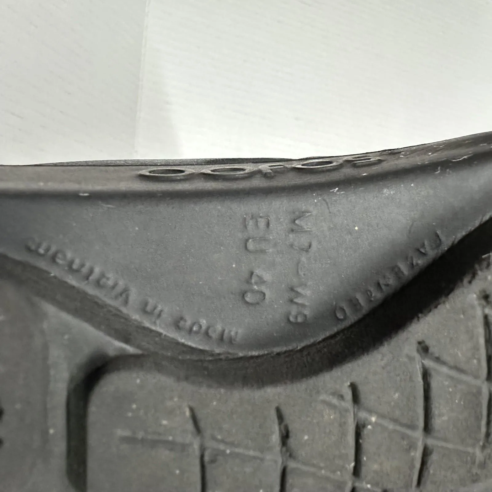 OOFOS Shoes Womens Size 9 Black Thong Sandals Recovery Flip Flops Comfort - Image 12