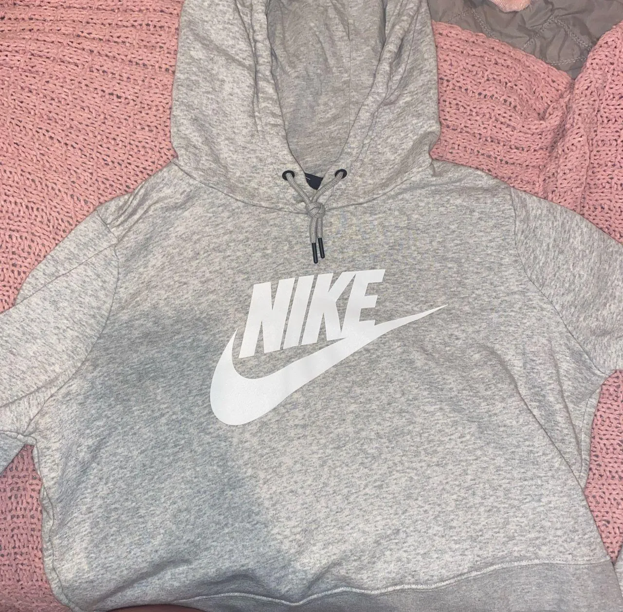 Nike Cropped Hoodie - Image 2
