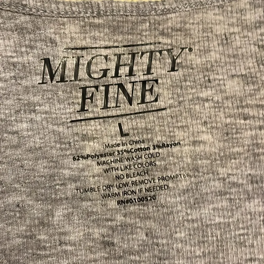 Mighty Fine gray awesome tank top size large. - Image 7