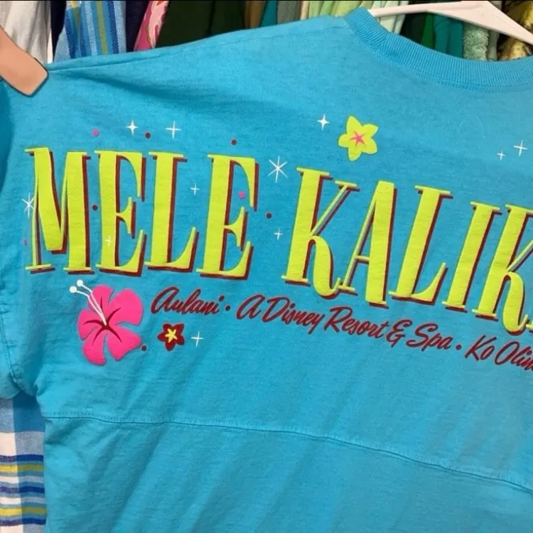 Disney parks aulani Hawaii mele kalikimaka spirit jersey XS - Image 3