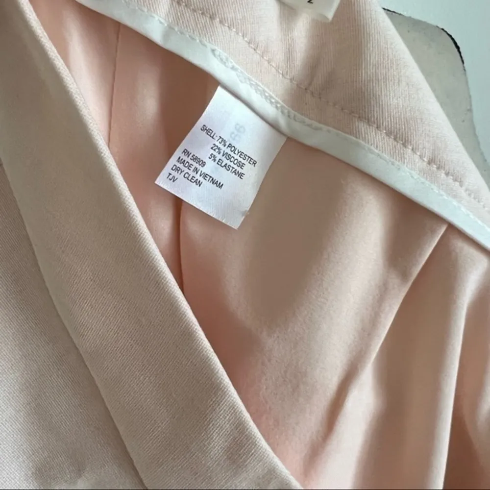 Antonio Melani Pink Straight Leg Flat Front Pants Women Size 2 - Image 8