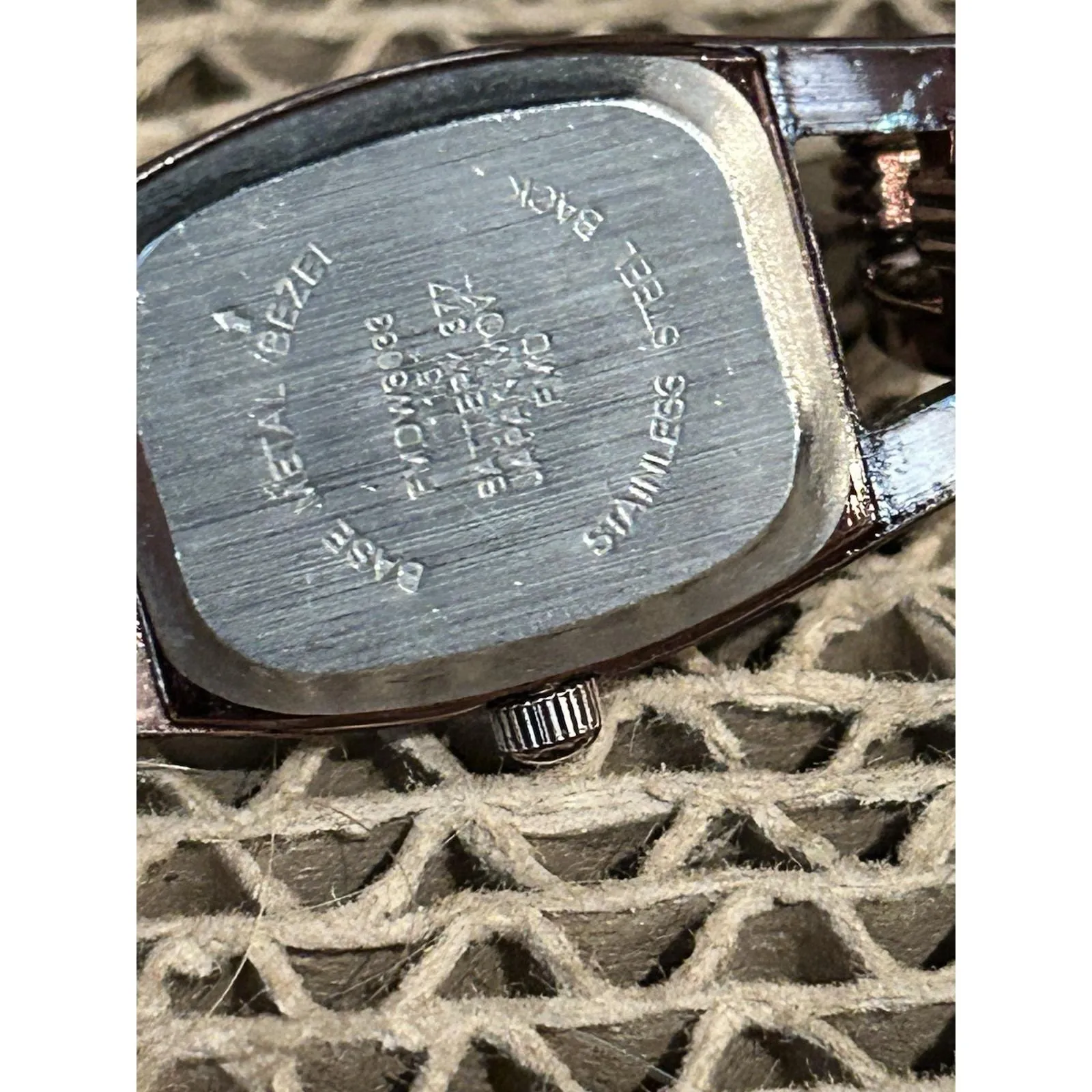 Source Unknown Women's Fashion Watch Metallic Brown Working New Battery - Image 5