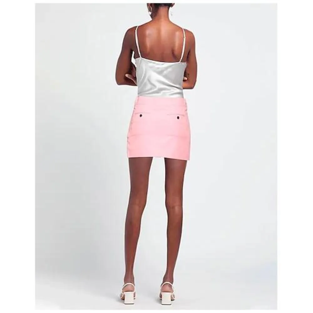NWT Isabel Marant Pink Licoba Mini Skirt Size 42 - Image 15