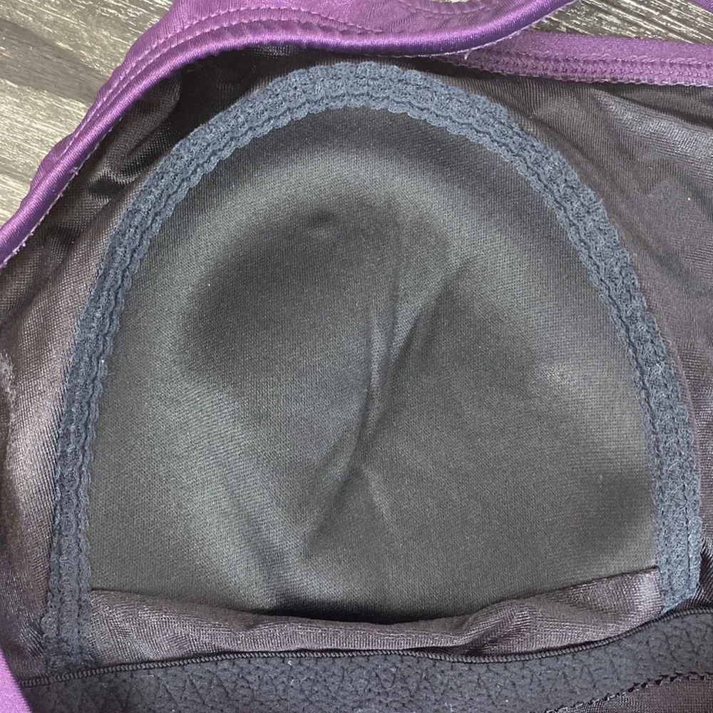 Speedo Purple Athletic Sport 1 Piece Swim Bathing Suit 10 - Image 4