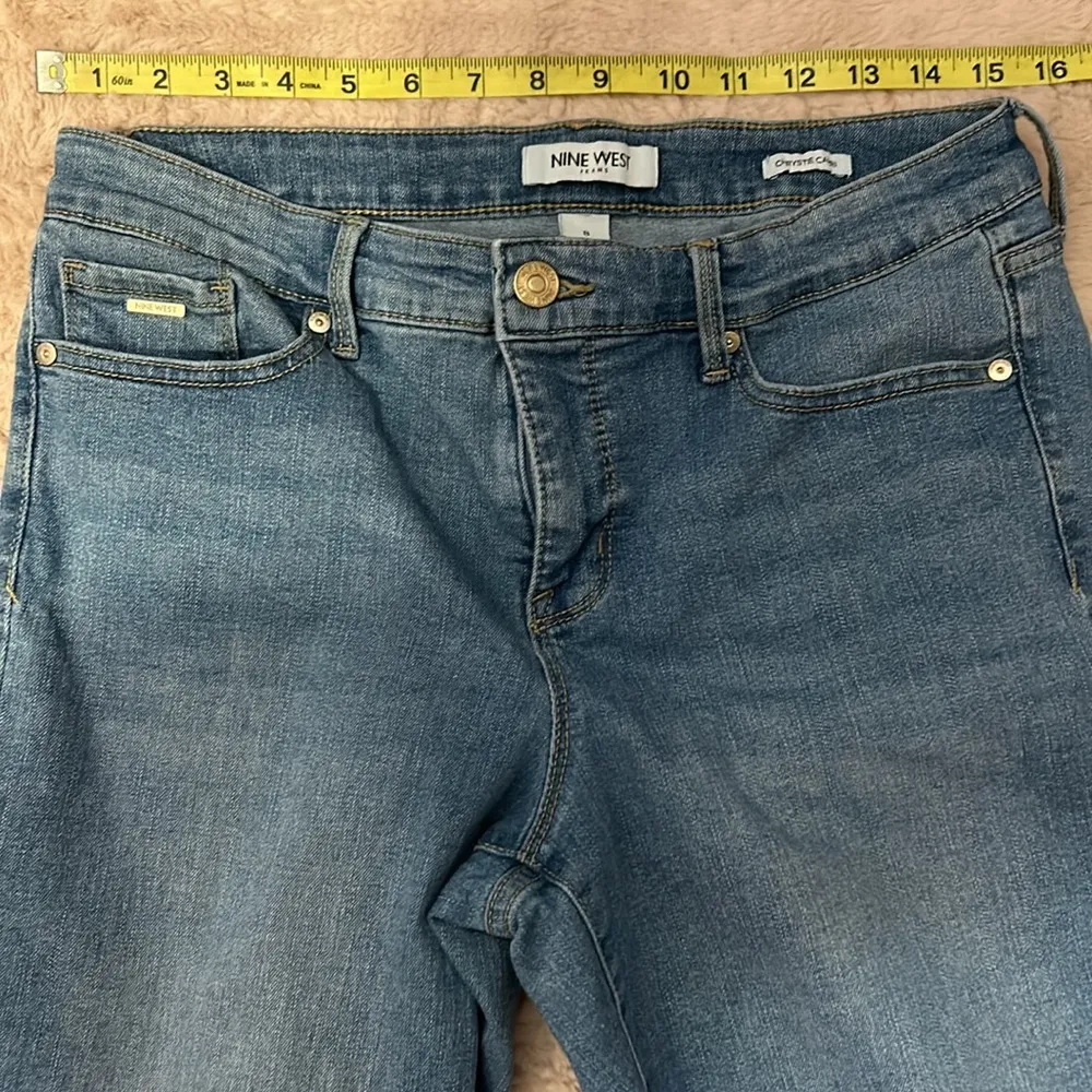 Nine West Jeans size 8 Christi Capri - Image 4