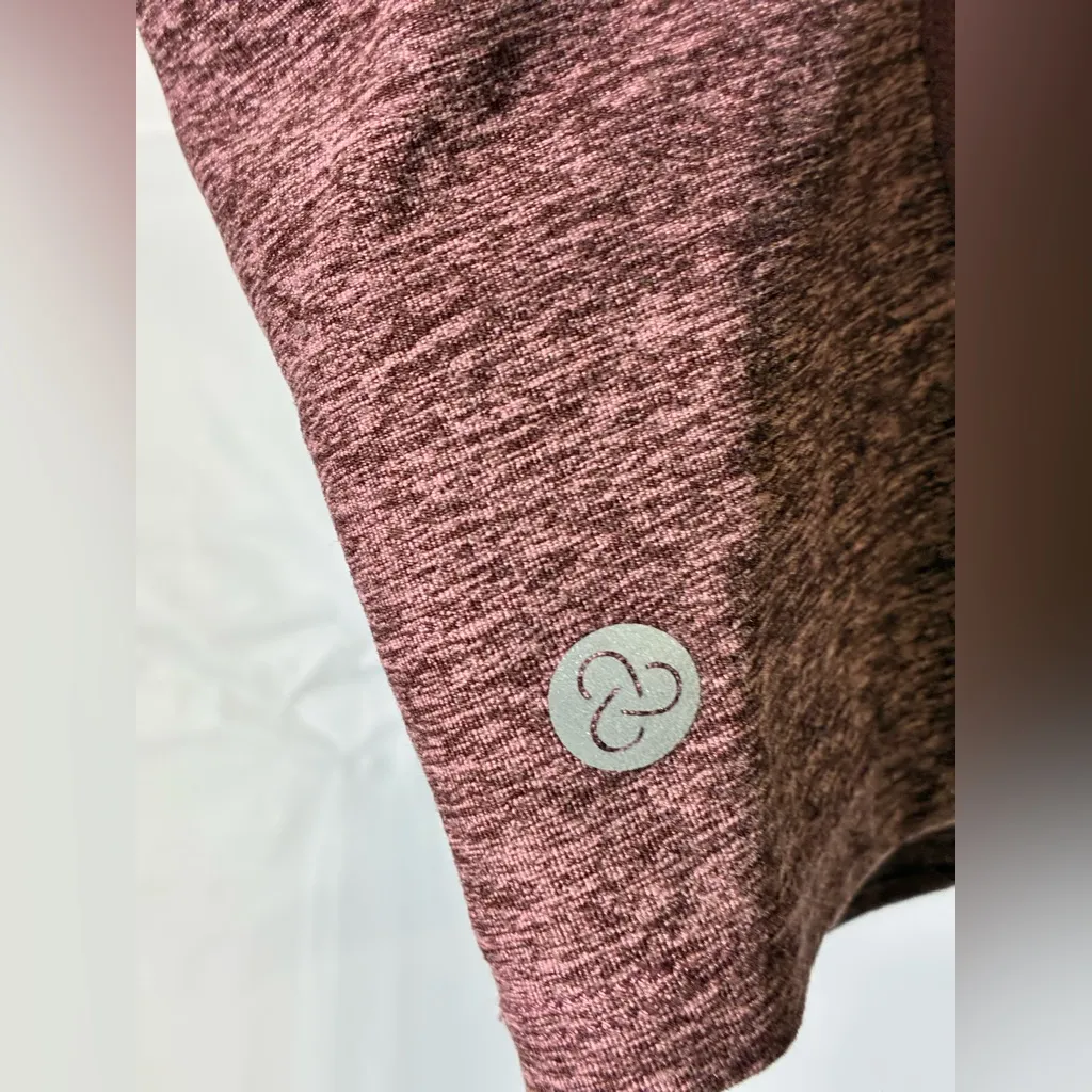 Zella Heathered Pink Sports Top with adjustable straps - Image 4