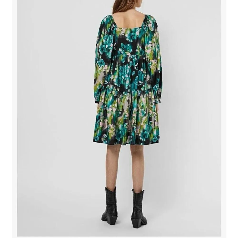 Babydoll Dress Balloon Sleeves Bohemian MEDIUM NEW - Image 6