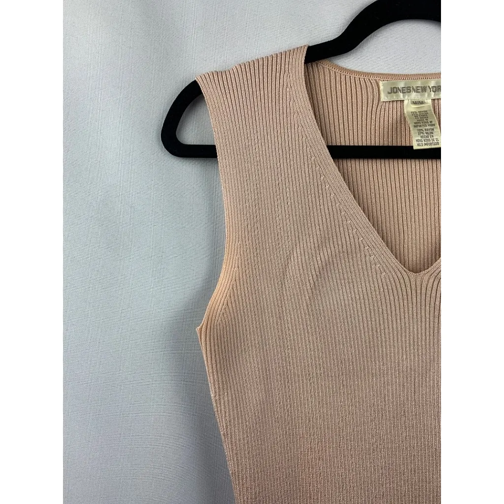 Women's Jones New York Pink Tank & Cardigan Set Size M Size M - Image 4