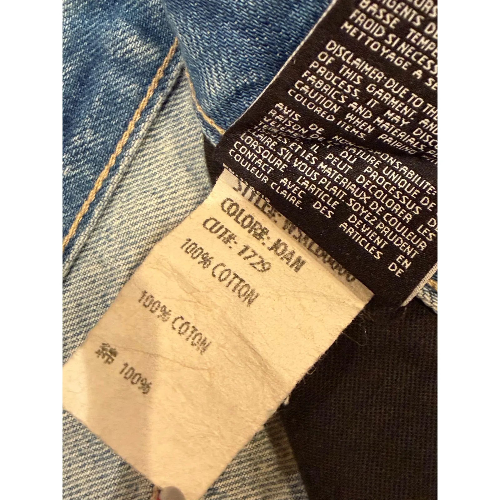 3x1 NYC Denim Shorts Womens 25 Blue Jean Distressed Raw Hem Button Fly - Image 5