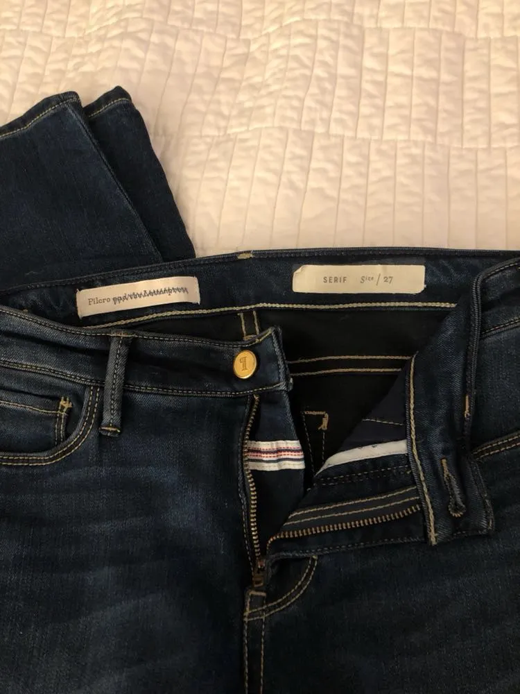 Pilcro Anthropologie Dark Jeans - Image 5