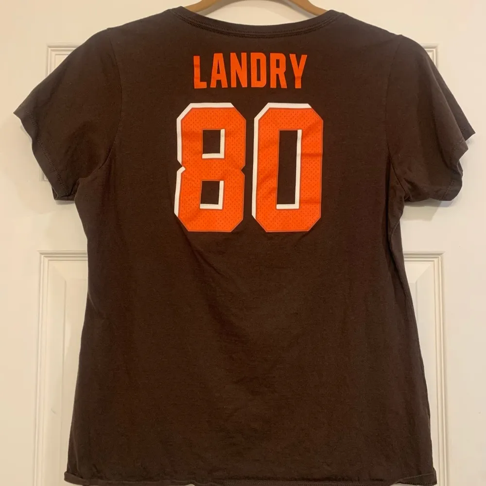 NFL Fanatics Cleveland Browns #80 Landry Women’s XL T-Shirt.            2055 - Image 5