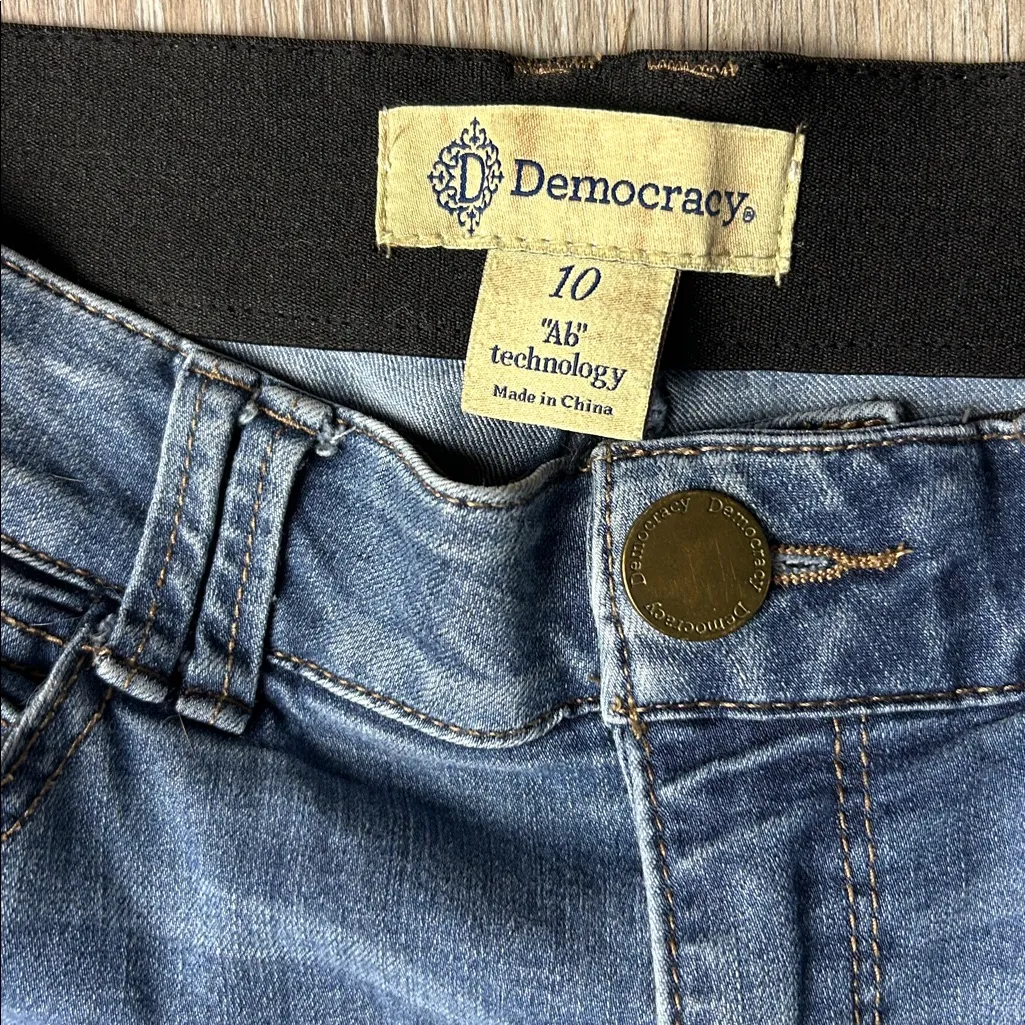 Democracy “Ab Technology” Skinny Jeans Size 10 - Image 3