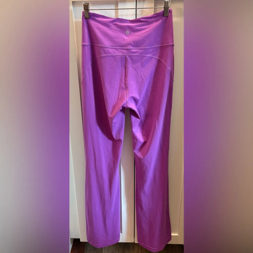Lululemon Groove Super High-Rise Flared Pant in Moonlit Magenta - Image 4