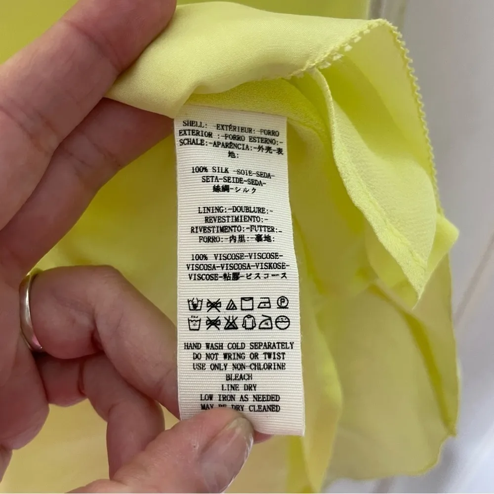 Free People Follow Along Silk Mini Dress 48 - Image 9