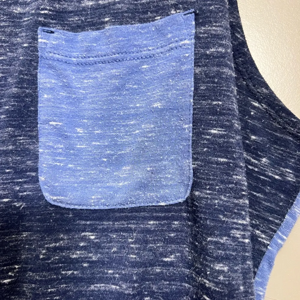 North Face Two-tone Blue Sleeveless Racerback Tank Size XL - Image 4
