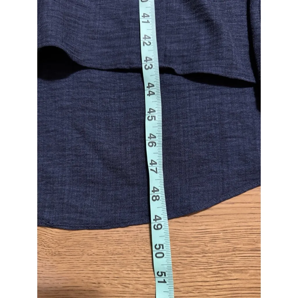 Calvin Klein Women Size 4 Midi Sheath Dress Short Sleeve  Zipper Tie Career City - Image 3