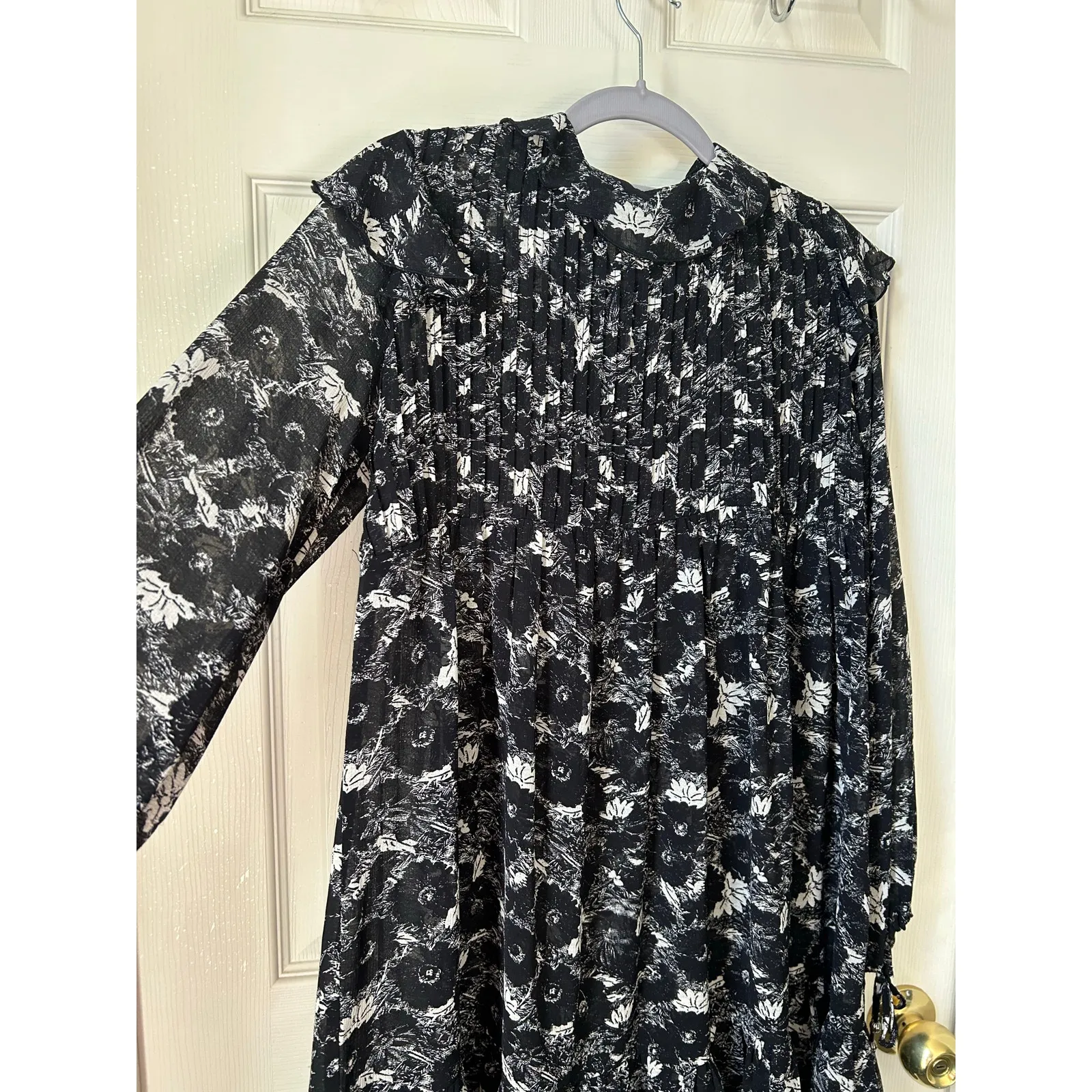 Free People These Dreams Ruffled Floral Mini Dress - XS - Image 2