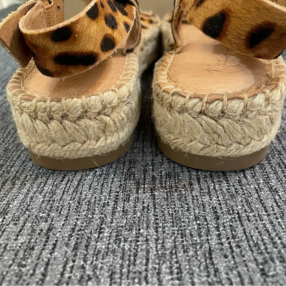 Madewell Asymmetrical Espadrille Sandals in Calf Hair - Image 7