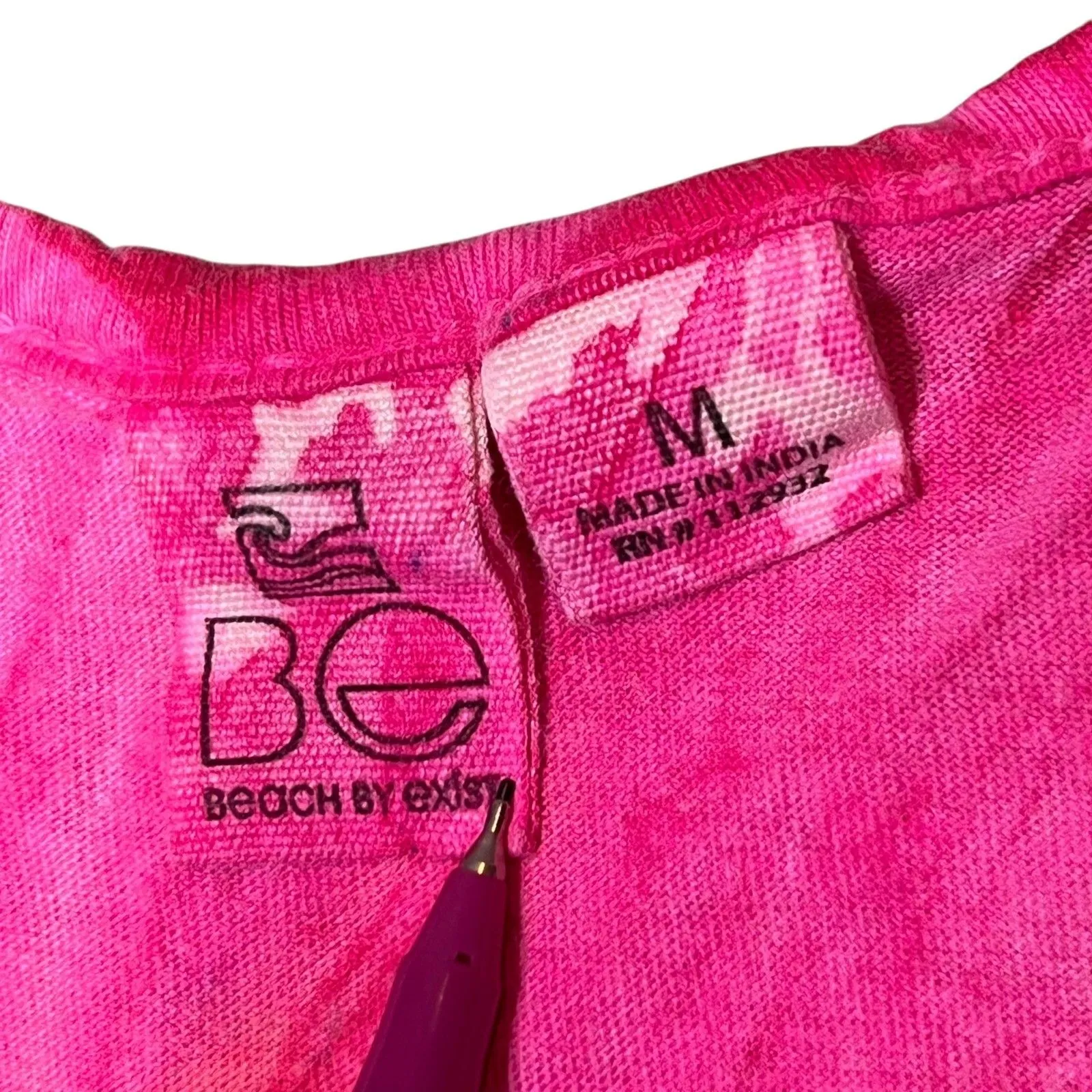 Beach By Exist Tank Top Womens Medium Multicolor Orlando Florida Fringe Tie Dye - Image 6