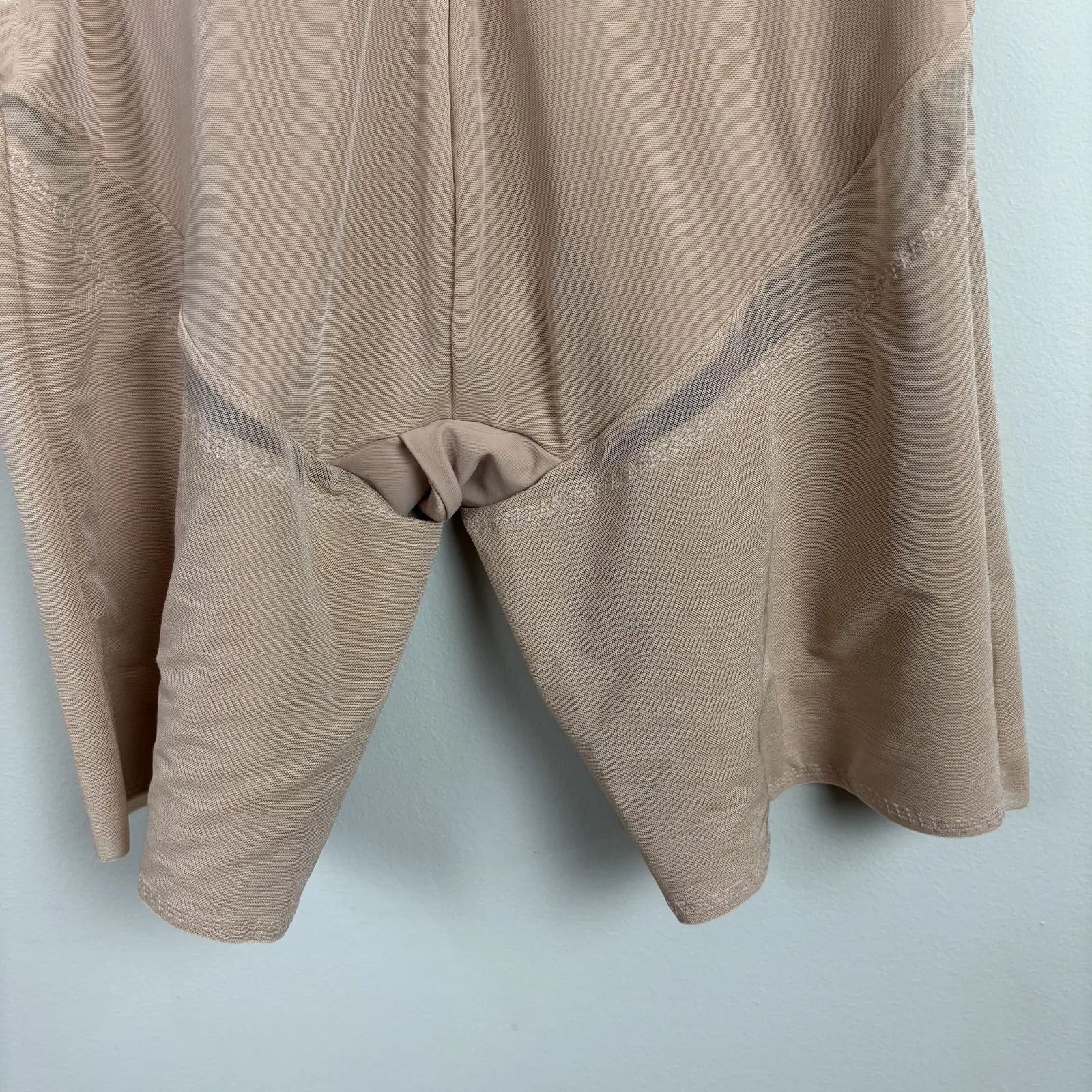 Honeylove Superpower Short 1X Beige Shapewear Slimming Straps Sand Girdle NEW Tan - Image 5