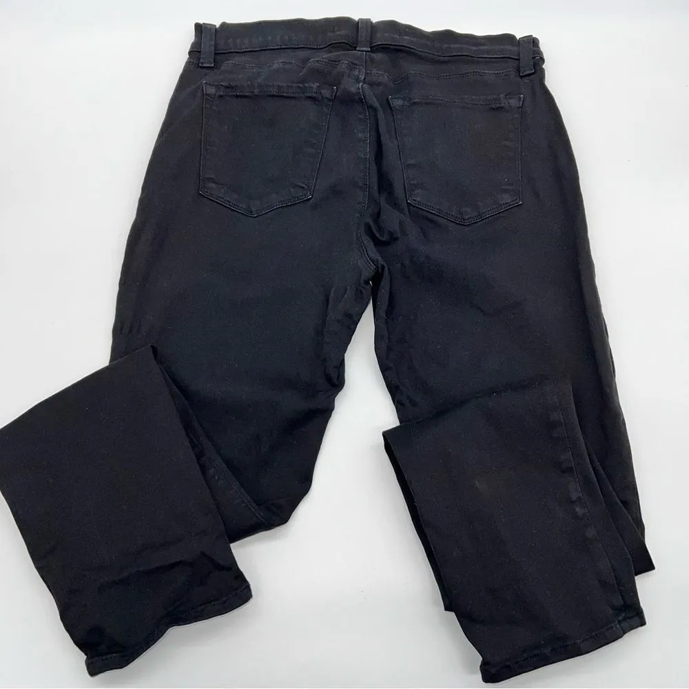 J Brand Women's Skinny Leg in Deep Black Mid Rise Woman's Jeans Size 30 - Image 4