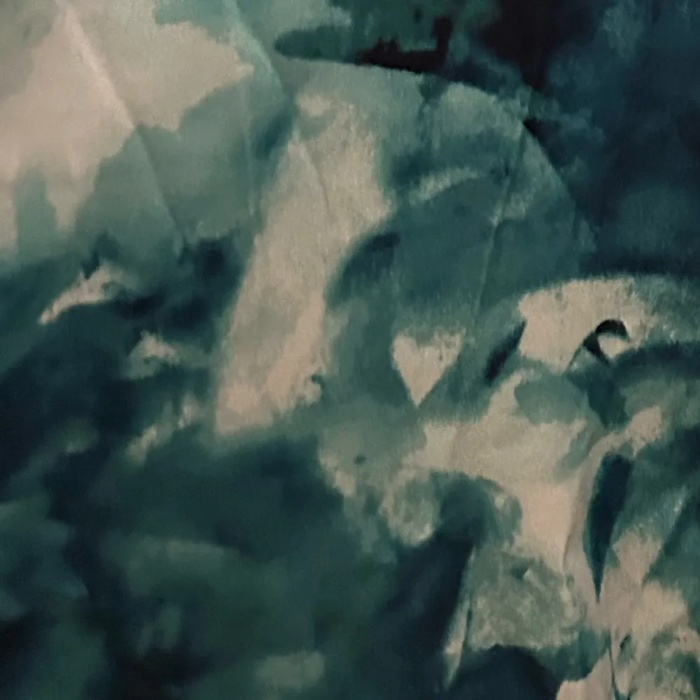 Beautiful silk green tie dye satin maxi Size 6 - Image 4