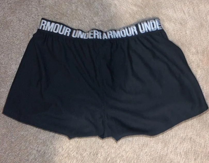 Under Armour Black Running Shorts - Image 2