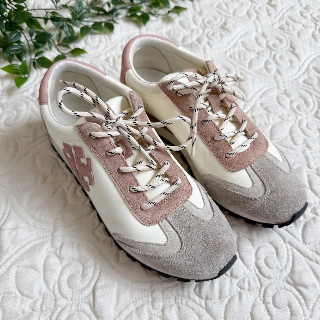 Tory Burch Vintage Nylon Training Sneaker Sz 8 - Image 2