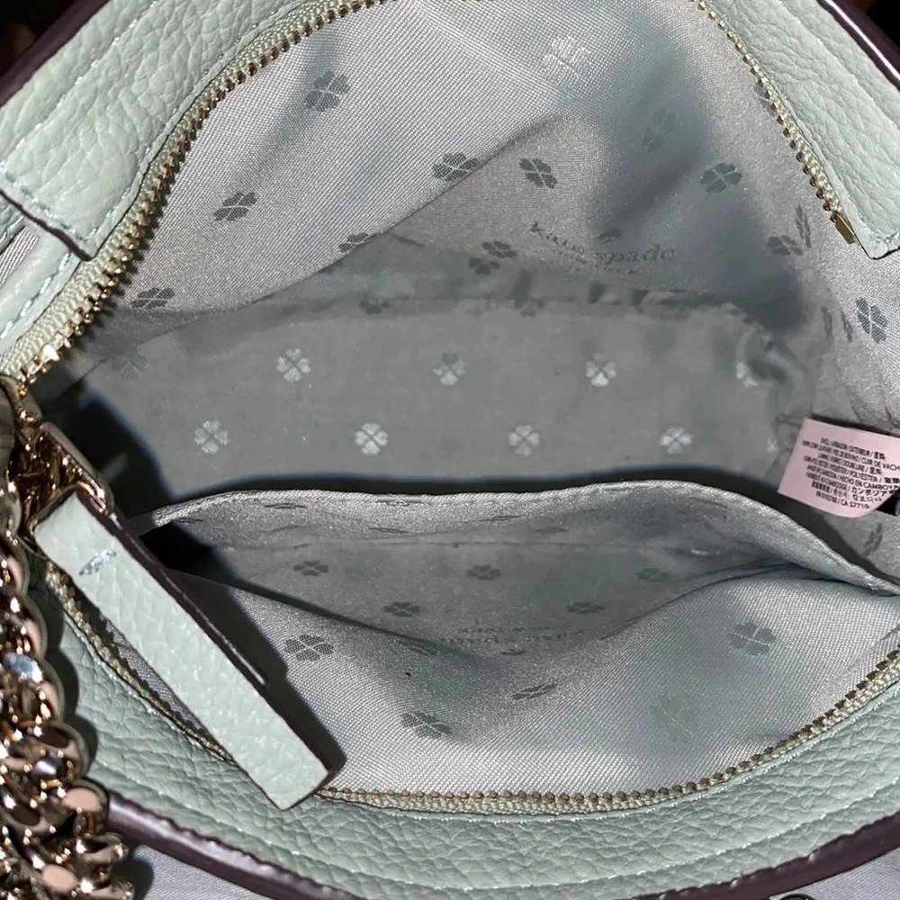 Kate Spade mint cross body purse, brand new without tags - Image 12