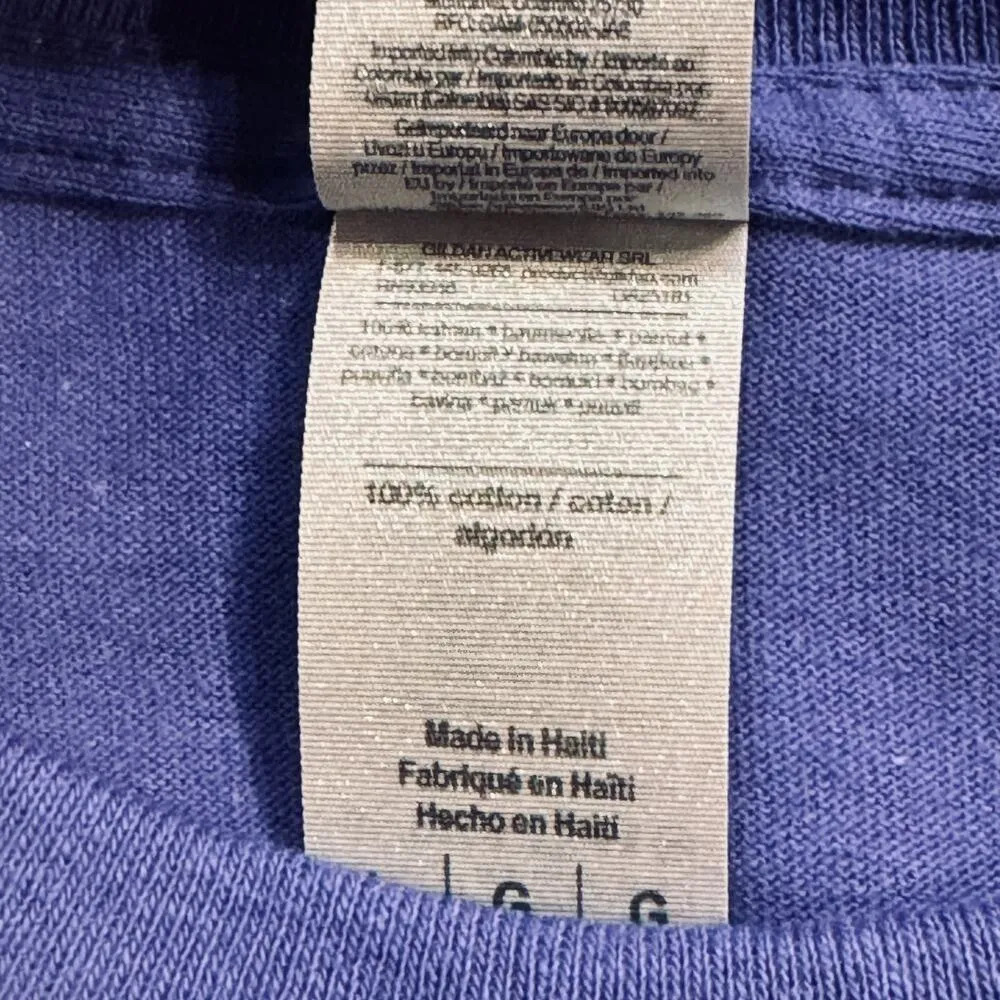 Happy Camper Adventure Women’s X-Large T-Shirt Short Sleeve Purple - Image 5