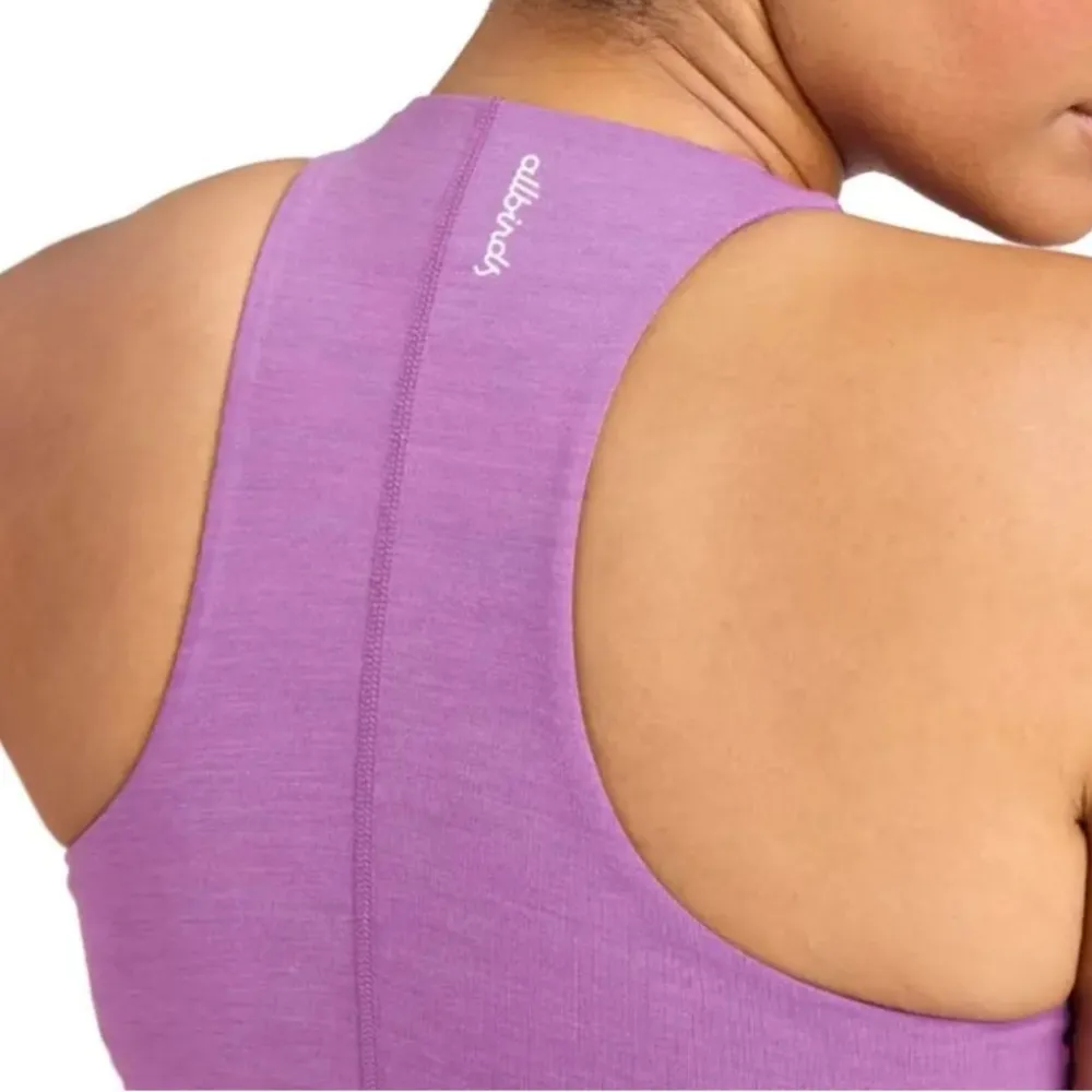 Allbirds Merino Wool Blend Natural Run Form Tank Top Lux Purple Size XS - Image 3