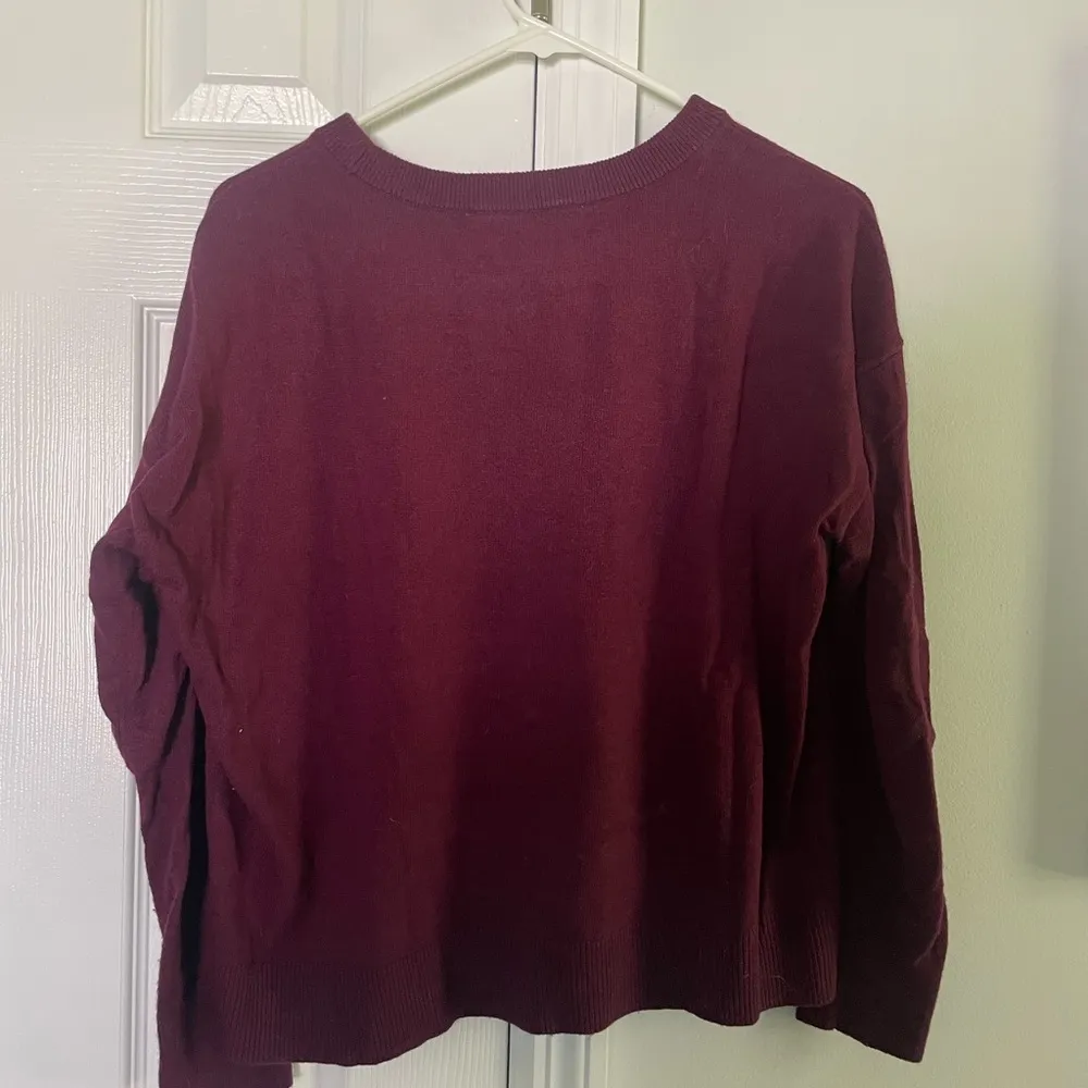 Burgundy Wine & Cheese sweater - Image 3