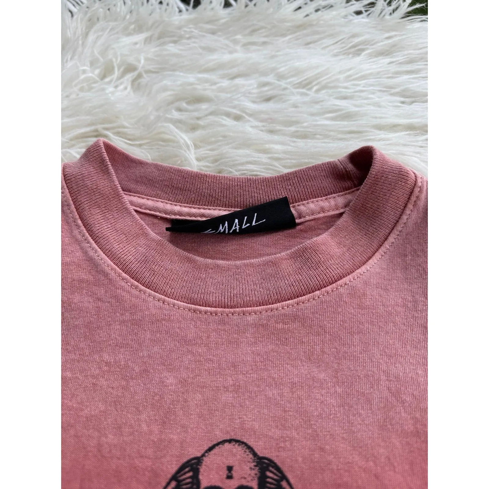 Civil Regime Pink Ombré Short Sleeve Shirt Size Small - Image 8