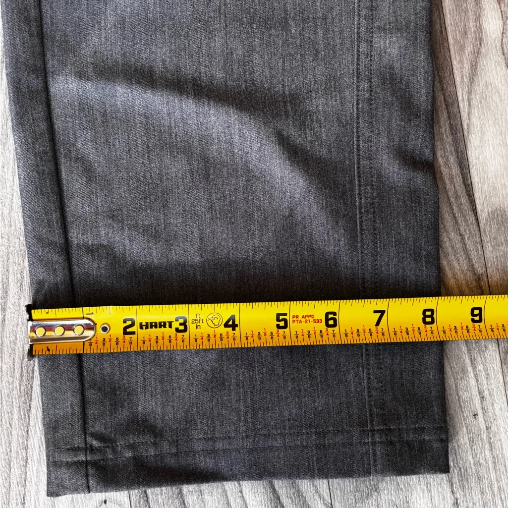 Figs Gray Cargo Pants with Green Accent - Image 6