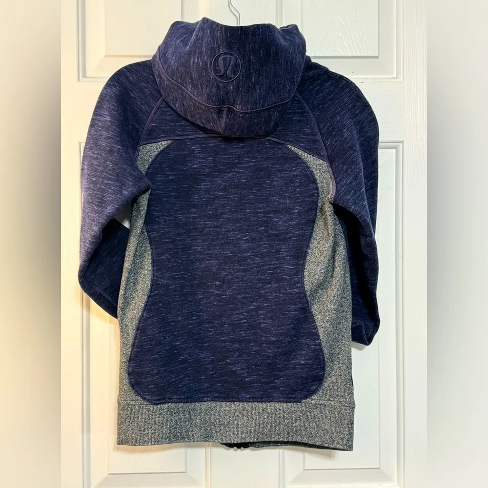 Scuba Hoodie III Heathered Marled Black Grape / Black SIZE 4 - Image 2