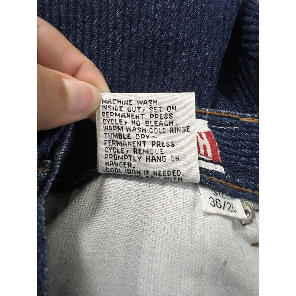 Braxton Jeans Women Size‎ 36/20 Western Country Outdoor Nature Pleated Denim Blue - Image 8