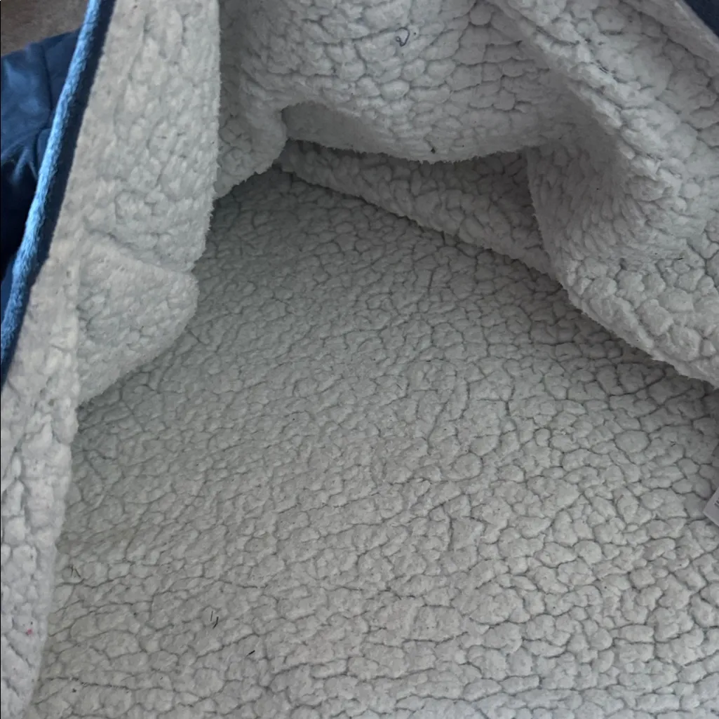 The Comfy Blue Sherpa Line Fleece Hoodie SIZE OS - Image 4