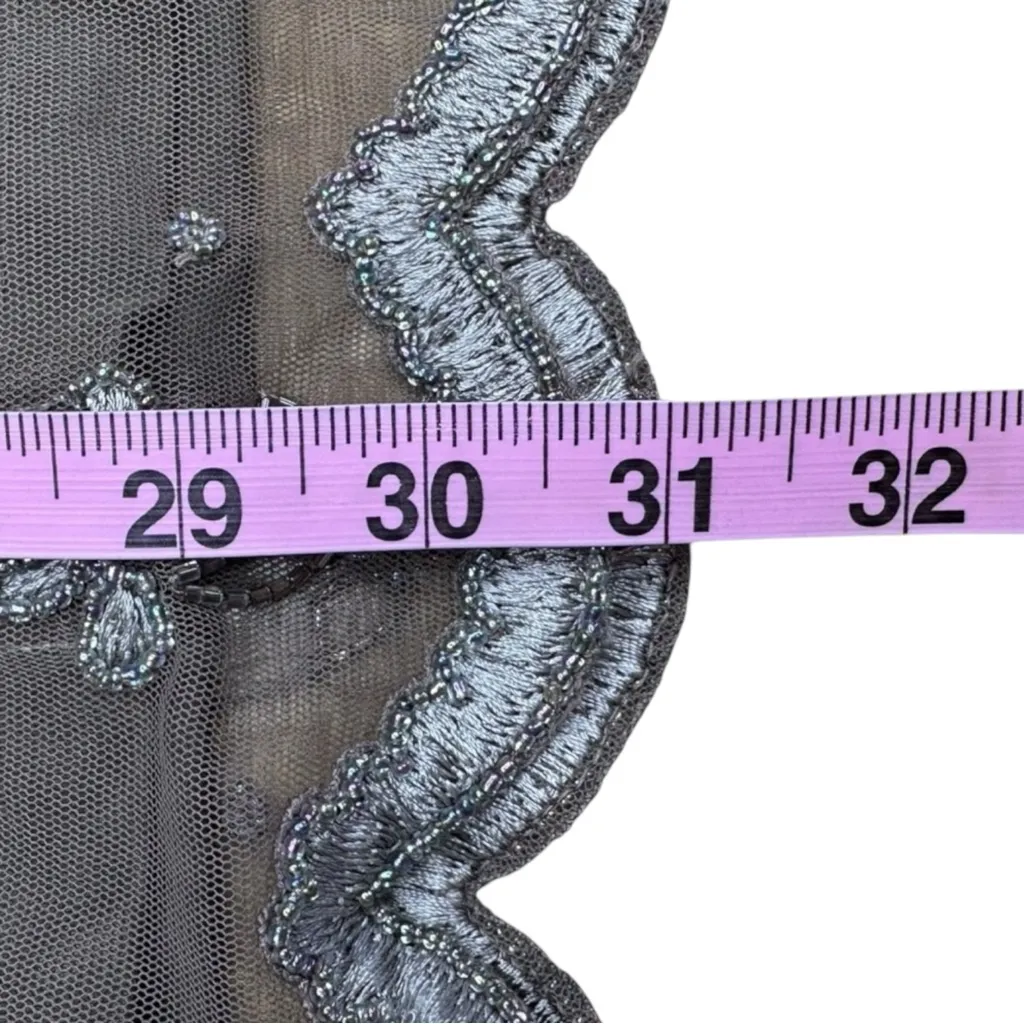 SCALA NWT Brown Beaded Cocktail Dress and Cardigan Set Size 12 - Image 6